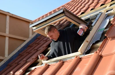 Pose de fenêtres de toit Velux à Brenthonne